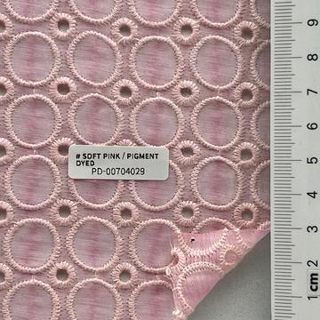 Cotton-blend Embroidery Voile