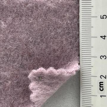 Wool-blend Milled Double Weave