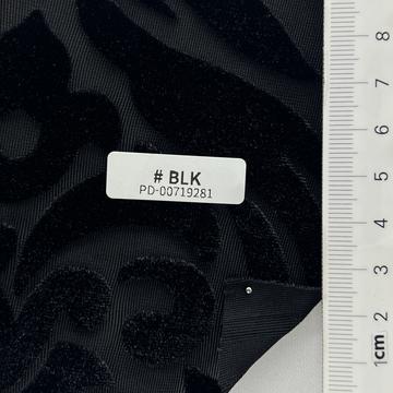 Nylon-blend Burnout Velvet