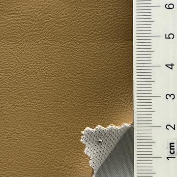 Polyvinyl Chloride PU Coated (front) Vegan Leather