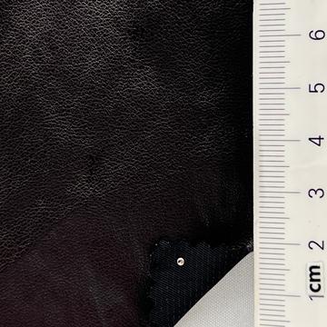 Polyester-blend PU Coated (front) Vegan Leather