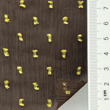 Polyester-blend Clip Jacquard