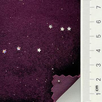 Polyester-blend Foil Velvet