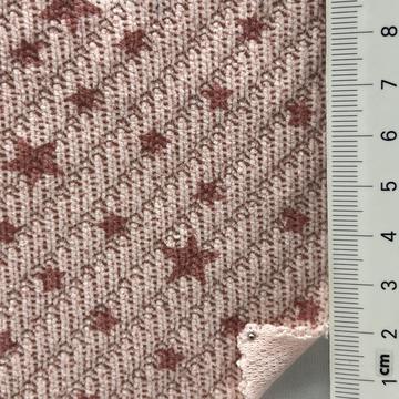 Polyester-blend Jacquard Knit