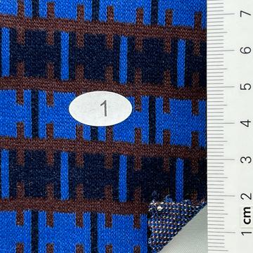 Cotton-blend Jacquard Knit