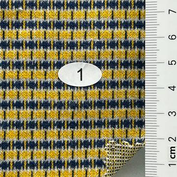 Cotton-blend Jacquard Knit