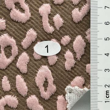 Polyester-blend Jacquard Knit