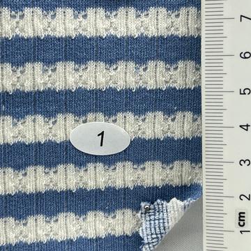 Cotton-blend Jacquard Knit
