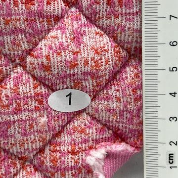 Polyester-blend Quilted Quilted Knit