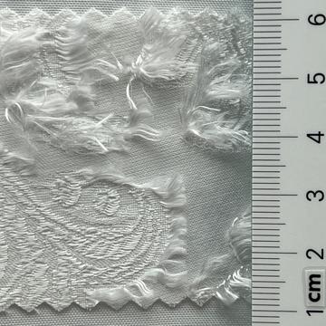Polyester-blend Burnout Jacquard