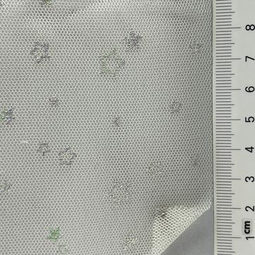 Polyester Foil Embellished Tulle