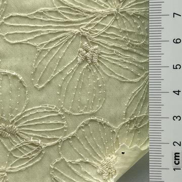 Cotton-blend Embroidery Jacquard