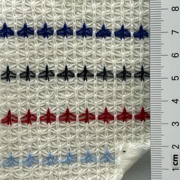 Cotton-blend Jacquard Knit