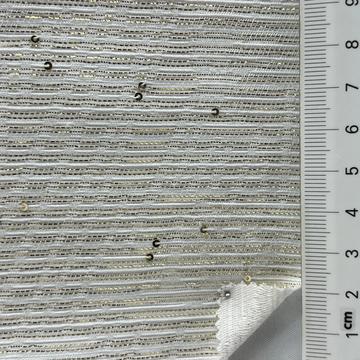 Polyester-blend Sequin Jacquard