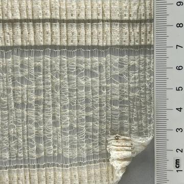 Polyester-blend Pleated Lace