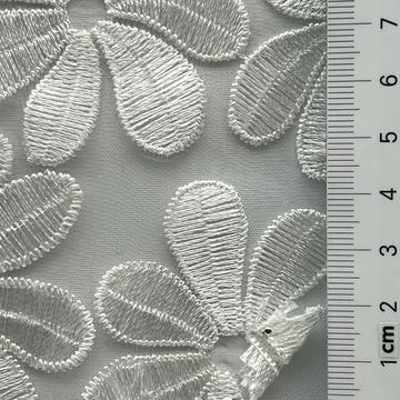 Polyester Embroidery Organza