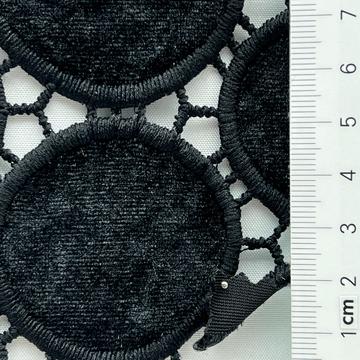Polyester Embroidery Velveteen