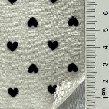 Polyester-blend Flocking Taffeta