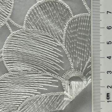 Polyester Embroidery Organza