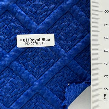 Polyester-blend Quilted Jacquard Knit