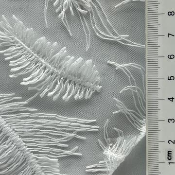 Polyester Embroidery Embellished Tulle