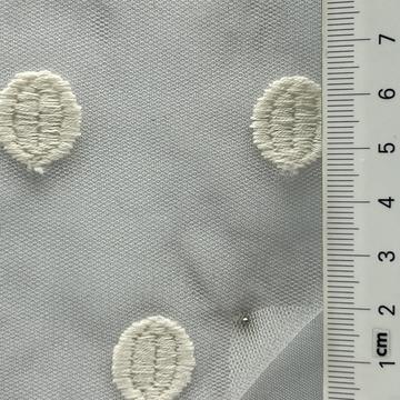 Polyester-blend Embroidery Mesh