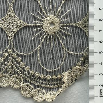 Polyester Embroidery Embellished Tulle