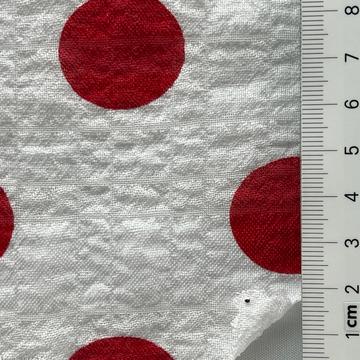 Polyester-blend Clip Jacquard