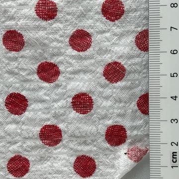 Polyester-blend Embroidery Clip Jacquard