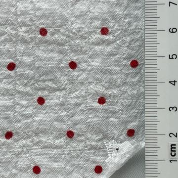 Polyester-blend Clip Jacquard