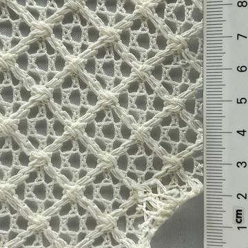 Polyester-blend Lace