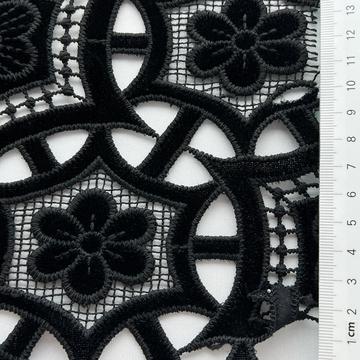 Polyester-blend Lace