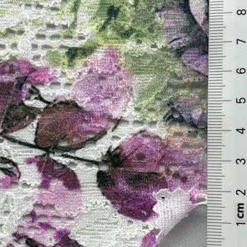 Polyester-blend Lace