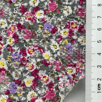 Polyester-blend Lace