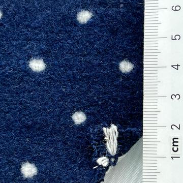 Polyester-blend Embroidery Plain Weave