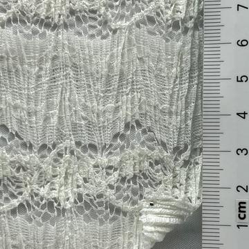 Polyester-blend Pleated Lace