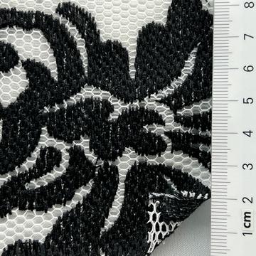 Polyester Embroidery Embellished Tulle