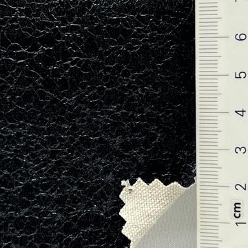 Polyester-blend PU Coated (front) Vegan Leather