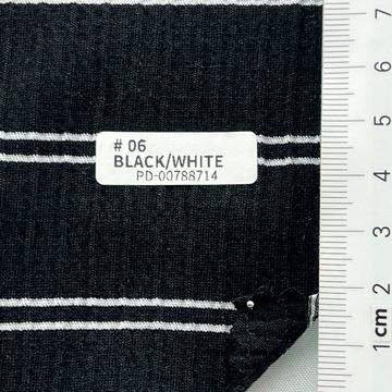 06 BLACK/WHITE Black