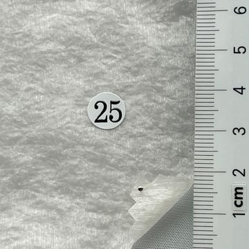25 White