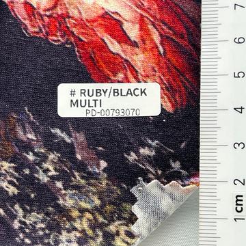 RUBY/BLACK MULTI Red