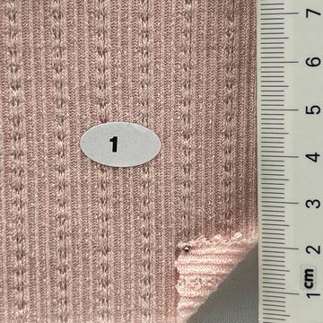 Polyester-blend Pointelle