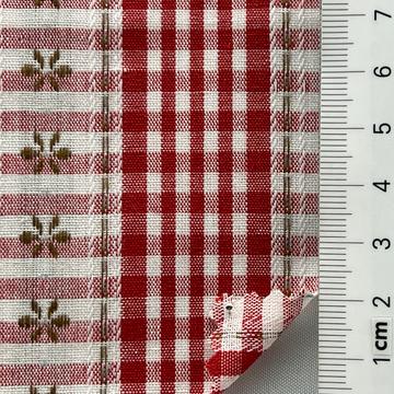 Polyester-blend Embroidery Plain Weave