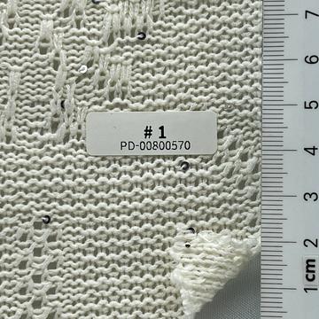 Polyester Sequin Jacquard Knit