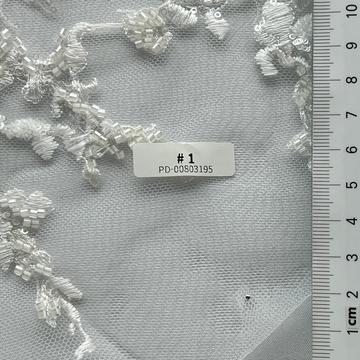 Viscose Rayon Sequin Embellished Tulle
