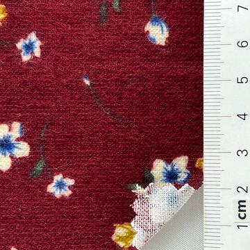 Cotton-blend Brushed (front) Plain Weave