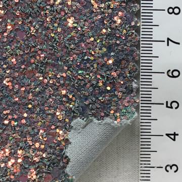 Polyester Glitter Vegan Leather