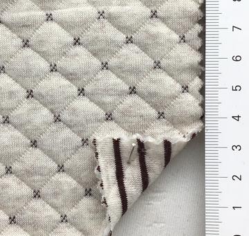 Polyester-blend Quilted Quilted Knit