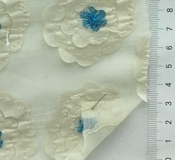 Polyester Embroidery Georgette