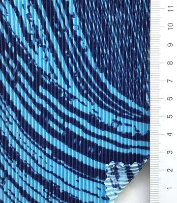 Polyester Pleated Double Knit